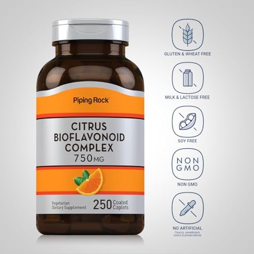 Piping Rock Citrus Bioflavonoids Complex supplement facts panel