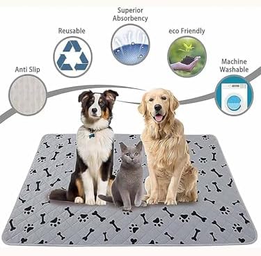 Extra small dog pee pad placed inside indoor pet crate