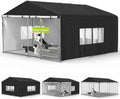 MUTUSHI waterproof dog crate cover transparent PVC window
