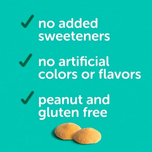 Nutritional facts panel for Beech-Nut probiotic melts baby snack