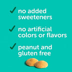 Nutritional facts panel for Beech-Nut probiotic melts baby snack