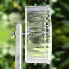 Dual purpose small animal exercise wheel mounted on a wire cage