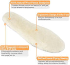riemot 15mm thick Australian wool boot inserts for winter warmth