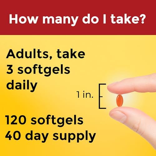 Nature Made 120 count dietary supplement bottle top and cap