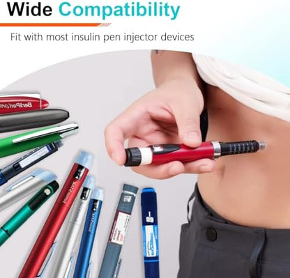 Pro Comfort insulin pen needle 100 count packaging side view
