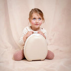 My Carry Potty beige color leak-proof seal demonstration