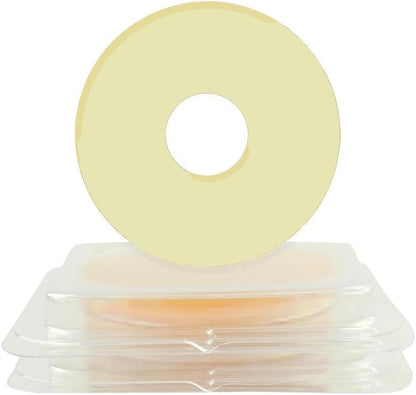 Ovand moldable ostomy barrier rings twenty pieces packaging front view showing medical hydrocolloid rings