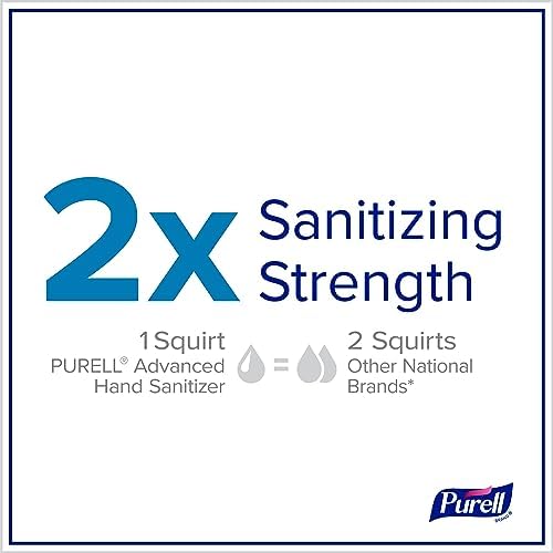 Purell Advanced Hand Sanitizer Variety Pack, Naturals and Refreshing Gel, 1 Fl Oz Travel Size Flip-Cap Bottle with Jelly Wrap Carrier (Pack of 8) - 3900-09-ECSC - Image 4