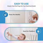 24 pack baby safety plug covers inside home setting