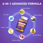 Payaocz quercetin gummies packaging and safety seal details