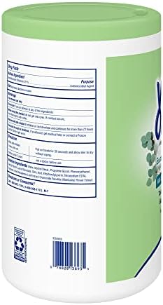 Wet Ones Antibacterial Eucalyptus & Mint Hand Wipes, Canister| Antibacterial Wipes, Hand Sanitizer Wipes, Wet Ones Wipes, Soft Textured Wipes, Lightly Scented Wipes, 150 ct. (1 pack) - Image 2