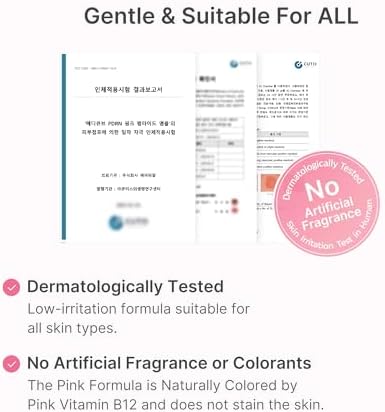 Dermatologist-tested mild serum suitable for all skin types daily