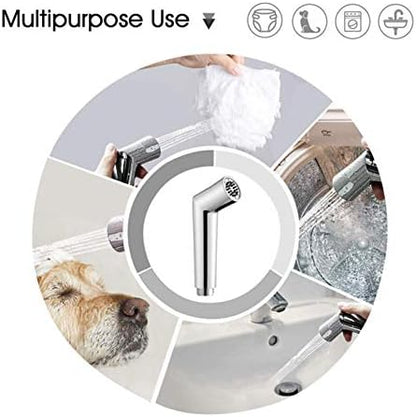 Modern bathroom installation of Xfonupzas bidet sprayer