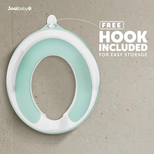 Aqua non slip toddler potty seat with built in side handles