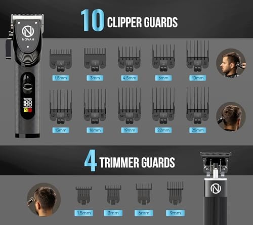 Ergonomic cordless men trimmer being adjusted for detailed beard grooming and edge lining