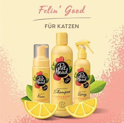 Lick safe cat bath wash being prepared for a gentle and deodorizing home grooming session.