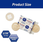 Med Pride sheer spot adhesive bandages showing individual sterile packaging.