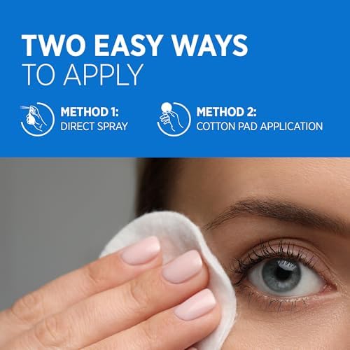 Authentic USA imported Roycederm eye spray for blepharitis and lash cleaning.