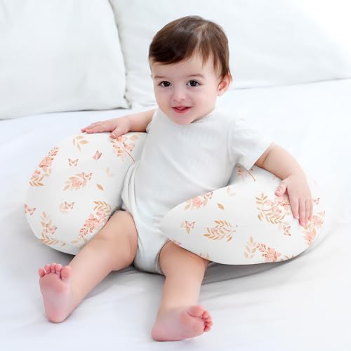 Soft brushed polyester fabric texture of Susurration nursing pillow cover