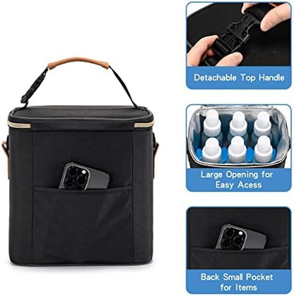 Babeyer cooler bag attached to stroller handle