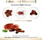 Sunergetic heart and liver health supplement packaging side angle