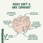 Naty eco friendly potty training underwear size seven for sensitive skin
