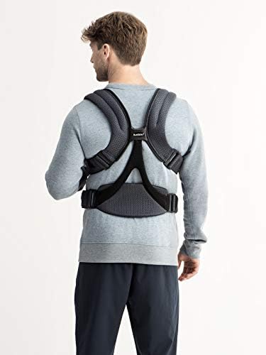 Close up of BabyBjorn three dimensional breathable mesh fabric texture
