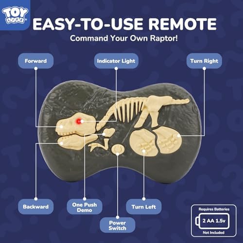 Fossil shaped remote control for Steam Life dinosaur