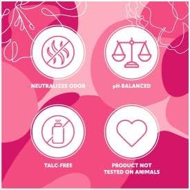 Talc-free intimate deodorant spray for women by Summer's Eve