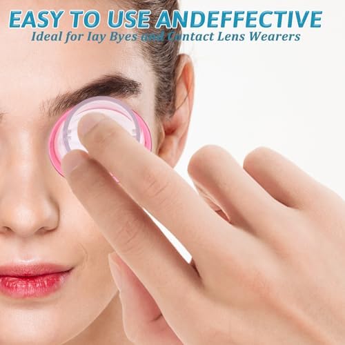 Demonstration of the JJUNW eye cup fitting securely against the eye socket