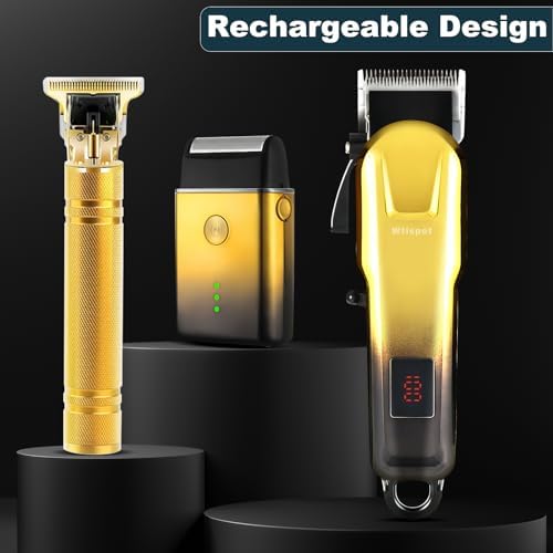 Dabetechts men cutting machine with stainless steel R-shaped skin friendly blades