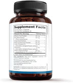 Sunergetic Eye Pressure Support Supplement capsule bottle side nutritional facts