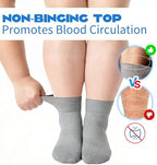 Non binding loose top demonstration of Forcool ankle socks