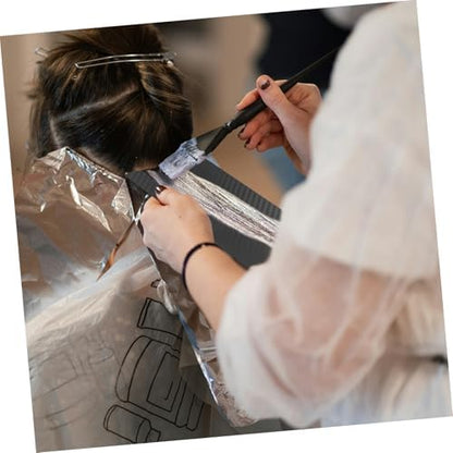 Complete hair dyeing kit including board and applicator brushes