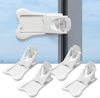 Adhesive backing detail of Inaya sliding door safety hardware