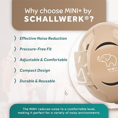 Schallwerk infant ear protection with adjustable headband