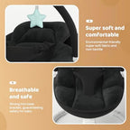 Riviplou electric baby swing seat pad and three-point safety harness