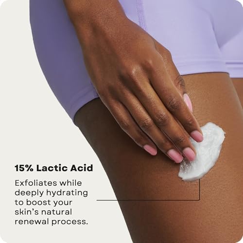 AmLactin KP Bumps Be Gone - Therapeutic Body Cream for Keratosis Pilaris - No-Scrub Exfoliator and Body Moisturizer for Dry Skin with 15% Lactic Acid AHA, 3 oz (Packaging May Vary) - Image 5