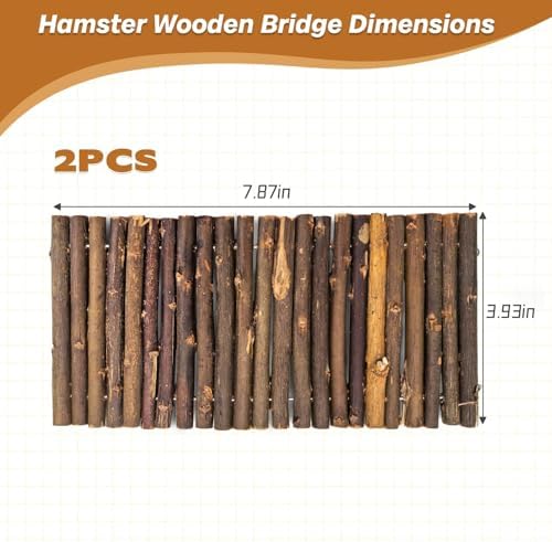 PINVNBY wooden ladder bridge shaped into an arched tunnel