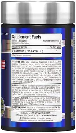 Unflavored fermented amino acid powder texture close up