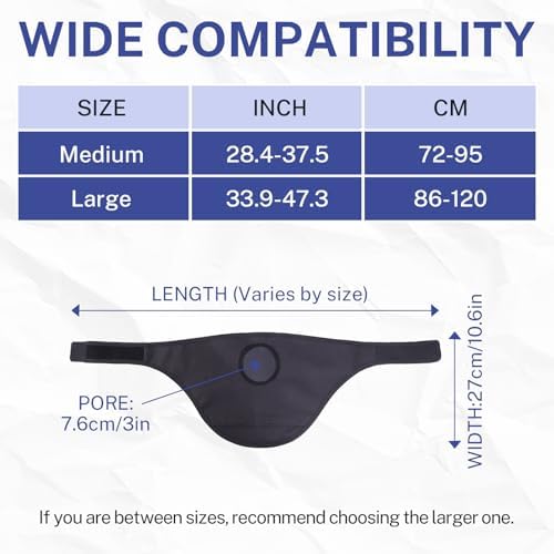 Person wearing XAOMING ostomy belt during sports