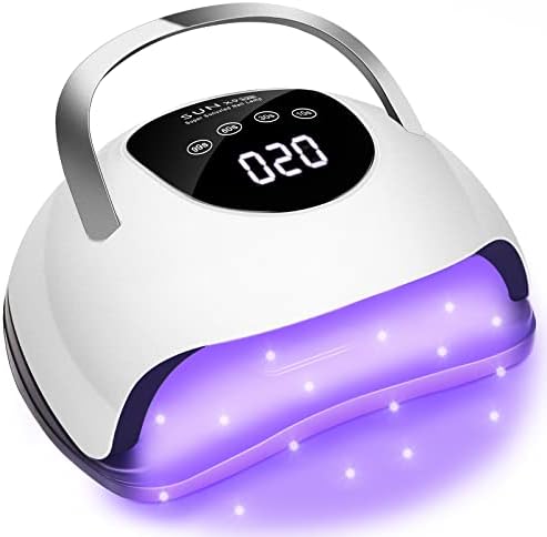 Wisdompark 220W LED Nail Lamp front view white