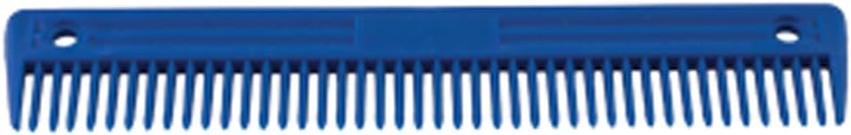 Hilason lightweight durable plastic pet comb showing integrated hanging storage holes