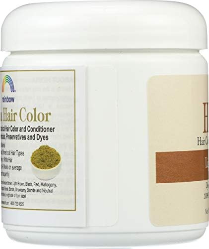 Professional application of Persian Light Brown henna