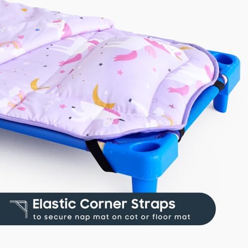 Wake In Cloud toddler travel sleeping bag close up on soft microfiber material