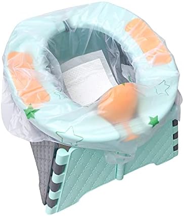 SUNDEE durable baby toilet bag holding liquid to demonstrate leakproof strength