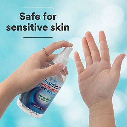 CleanSmart Skin & Hand Cleanser, 2 Ounce Spray Bottle (Pack of 3) Alcohol-Free Safe Cleanser - Image 4