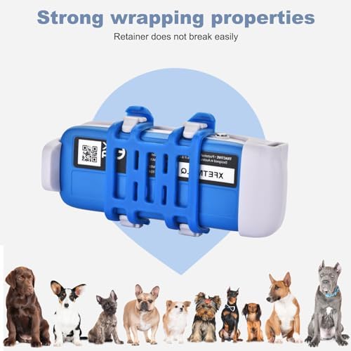 Sgeoypil rubber holder for dog collar GPS tracking device