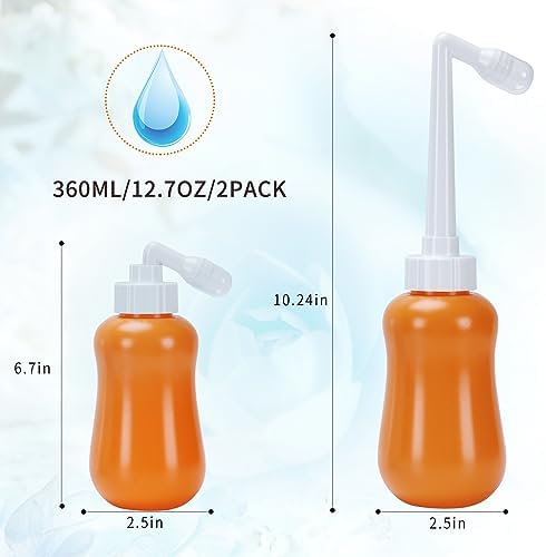 FOOFOO portable bidet with angled spray nozzle for feminine care.