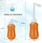 FOOFOO portable bidet with angled spray nozzle for feminine care.